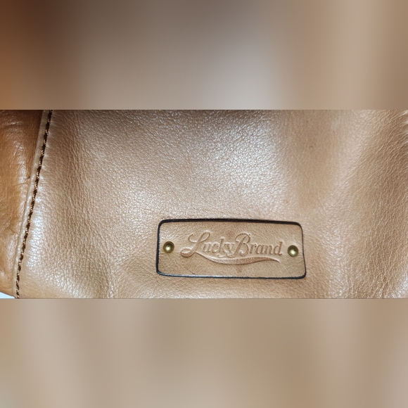 Lucky Brand Tan Leather Women's Bag - Picture 3 of 16